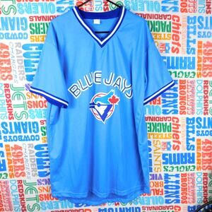 Toronto Blue Jays Retro Jersey Size XL SGA Promo Powder Blue George Bell V Neck